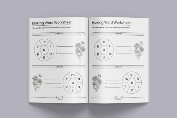 Download Word Making Wheel Game Print Ready - Print Collection