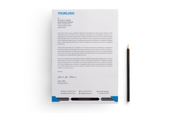 Download Print Ready Letterhead | Vector - Print Collection