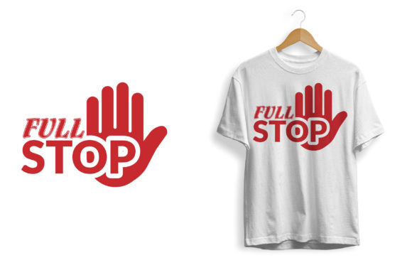 Download Full Stop Tshirt Design Print Ready - Print Collection