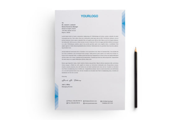 Download Corporate Print Ready Letterhead Design - Print Collection