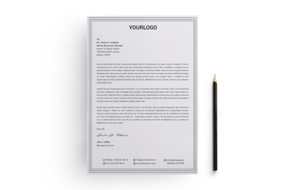 Download Corporate Letterhead Design Print Ready - Print Collection