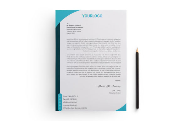 Download Vector Letterhead Design | Print Ready - Print Collection