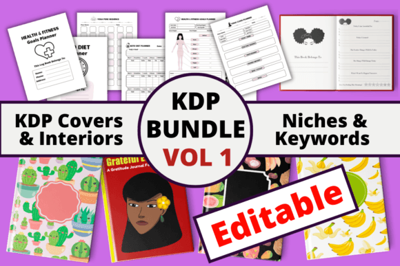 Download Covers &amp; Interiors KDP Bundle Vol.1 - Cover Collection