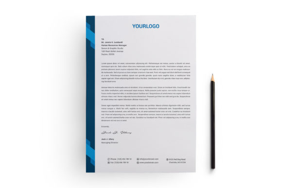 Download Corporate Print Ready Letterhead - Print Collection