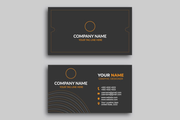 Download Business Card Template Design Printready - Print Collection